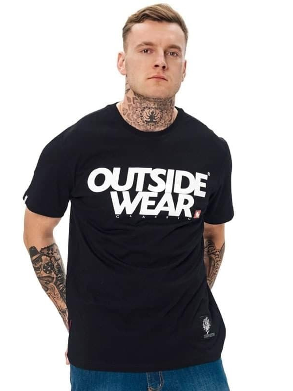 T-shirt Outsidewear Classic czarny :: OSW - true street brands