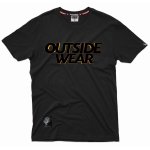 T-shirt Outsidewear "Elegant" czarny