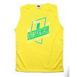 Tanktop Outsidewear "Basket" żółty