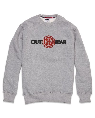Bluza klasyczna Outsidewear "Bluntly" melanż