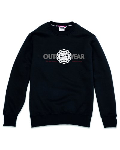 Bluza klasyczna Outsidewear "Bluntly" czarna