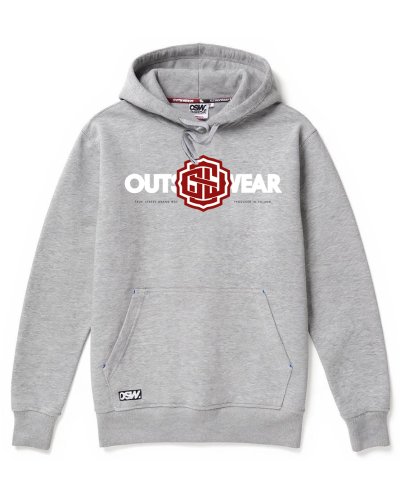Bluza z kapturem Outsidewear "Bluntly" mel 