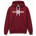 Bluza z kapturem Outsidewear "Bluntly" bordowa