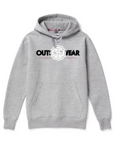 Bluza z kapturem Outsidewear "Bluntly" mel 