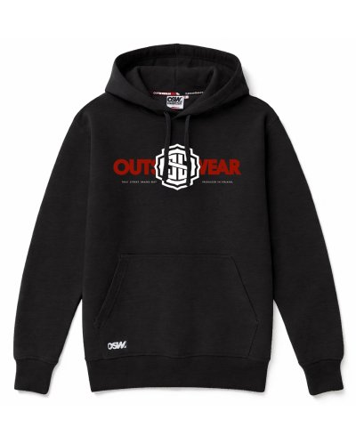 Bluza z kapturem Outsidewear "Bluntly" czarna
