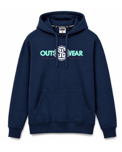 Bluza z kapturem Outsidewear "Bluntly" granatowa