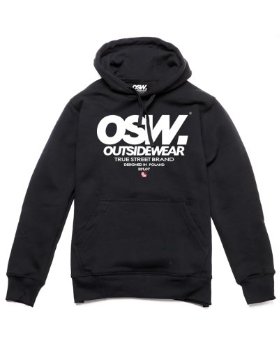 Bluza z kapturem Outsidewear OSW-Base czarna