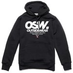 Bluza z kapturem Outsidewear OSW-Base czarna