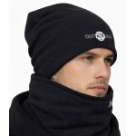 Czapka zimowa 2warstowa "Beanie-long" czarna
