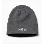 Czapka zimowa Outsidewear 2warstowa "Beanie-short" grafit