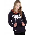 Damska Bluza Kangurka Outsidewear "Classic" kolor czarny