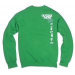 Klasyczna bluza bawełniana "Classic" kolor zielony