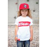 T-shirt "Silence" biały