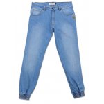 Spodnie jeans jogger Outsidewear classic el-blue