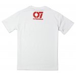 T-shirt Outsidewear "07" biały