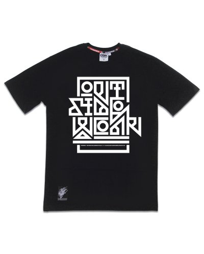 T-shirt "Labirynt" czarny