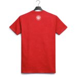 Koszulka Outsidewear "ColorTag" czerwony tył