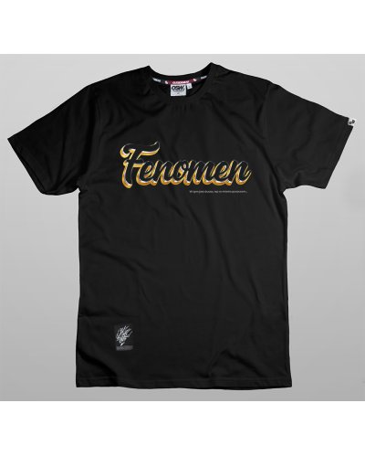  T-shirt Outsidewear "Fenomen rap"  czarny