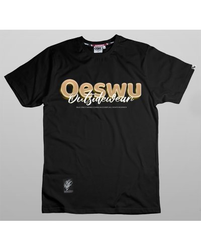 T-shirt Outsidewear "Goldie" czarny