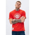 T-shirt Outsidewear "Monogram" czerwony