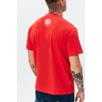 T-shirt Outsidewear "Monogram" czerwony