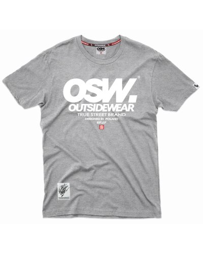 T-shirt Outsidewear "OSW-Base" melanż