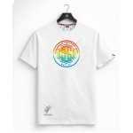 T-shirt Outsidewear "Rasta" biały