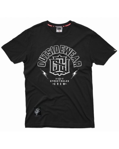 T-shirt Outsidewear "Rules" czarny