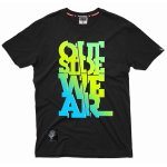 T-shirt Outsidewear "Sliced czarny
