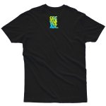 T-shirt Outsidewear "Sliced czarny