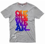T-shirt Outsidewear "Sliced melanż