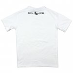 T-shirt "Stamps" biały