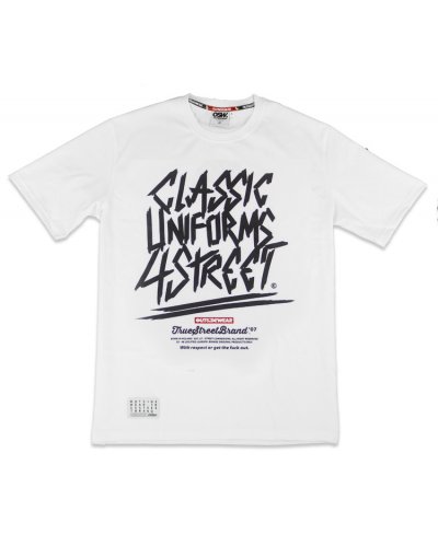 T-shirt "Uniform" biały