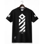 T-shirt "Vertical" czarny