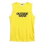 Tanktop Outsidewear "Classic" żółty